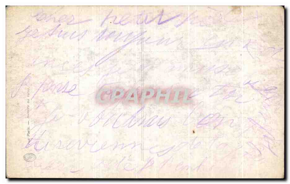 CPA Femme et enfant Militaria  — Rückseite