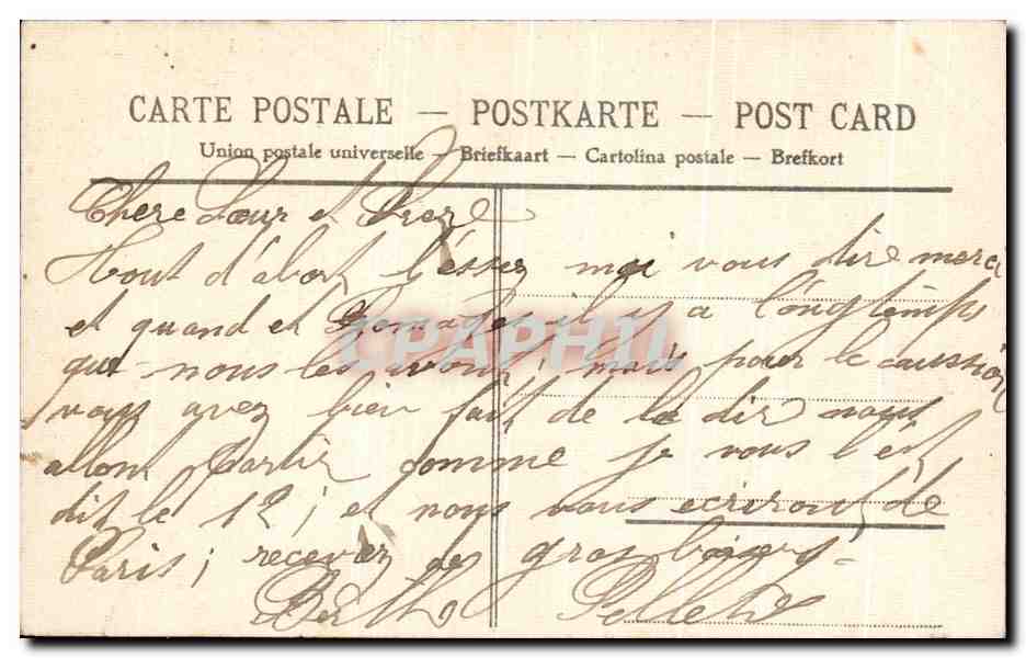 CPA Montceau les Mines Puits Saint Elisabeth (carte toilee) — Verso