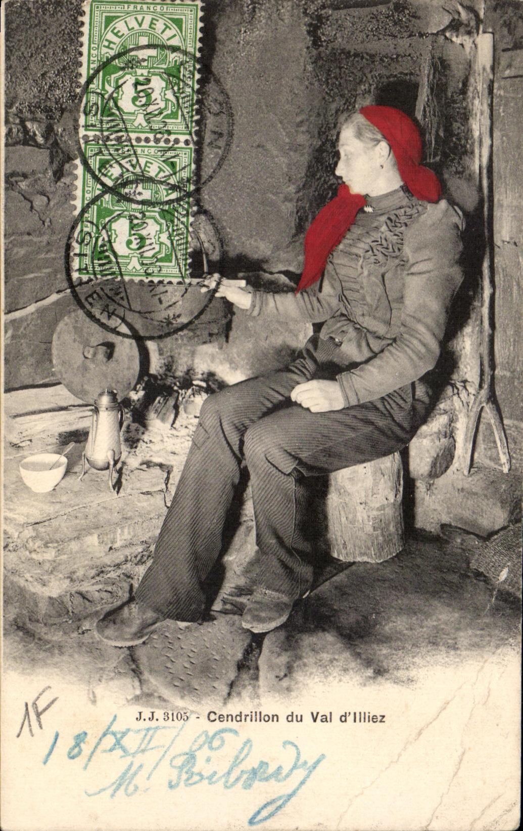 CPA Cendrillon du Val d'Illiez Suisse