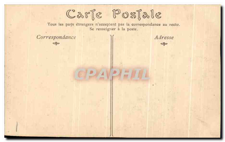 CPA Nantes La Nef De La Cathedrale Vue Prise Du Choeur — Verso