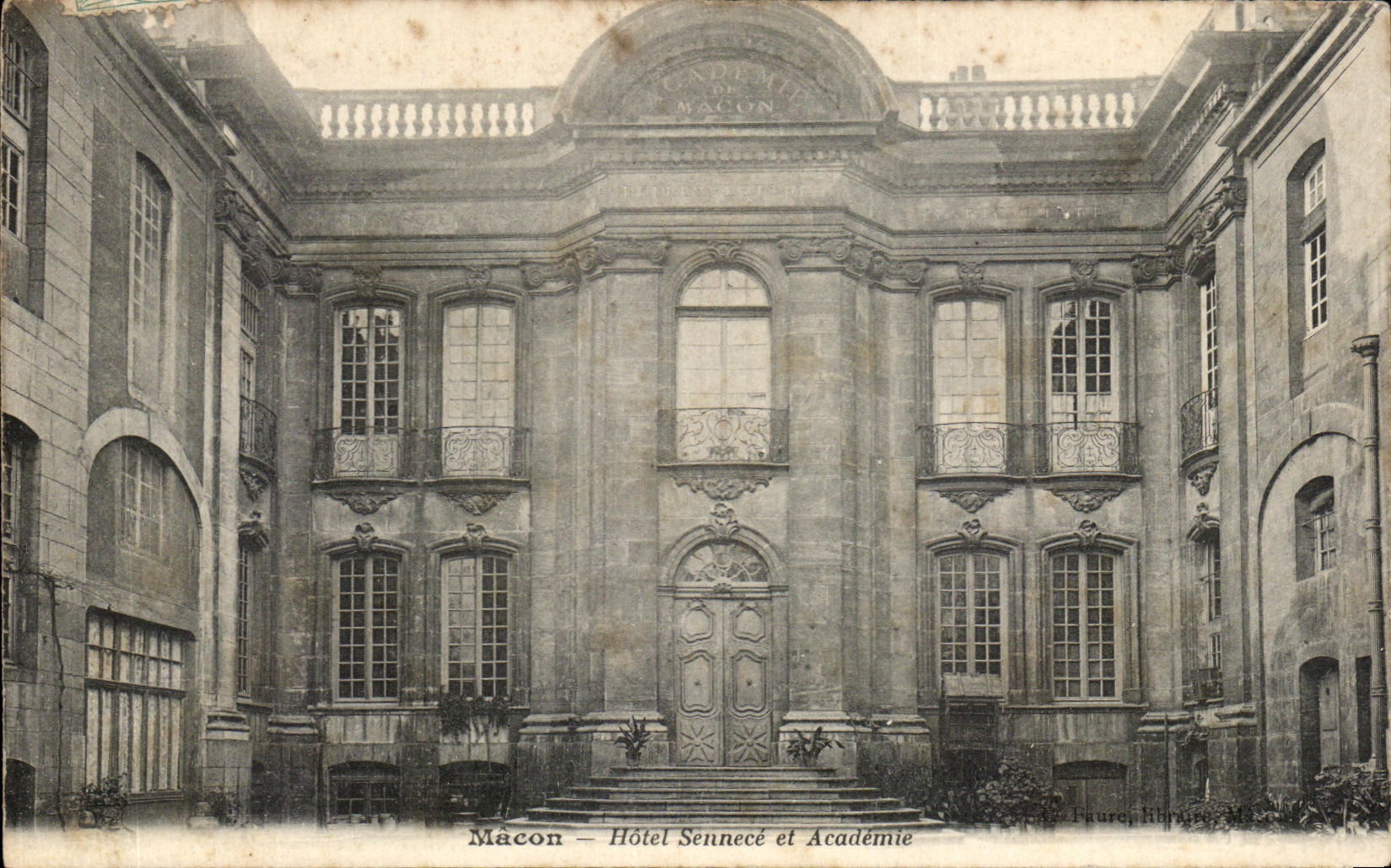 CPA Macon Hotel Sennece Et Academie