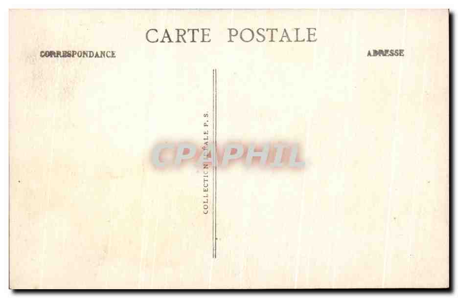 CPA Oran La Gare PLM Algerie  — Rückseite