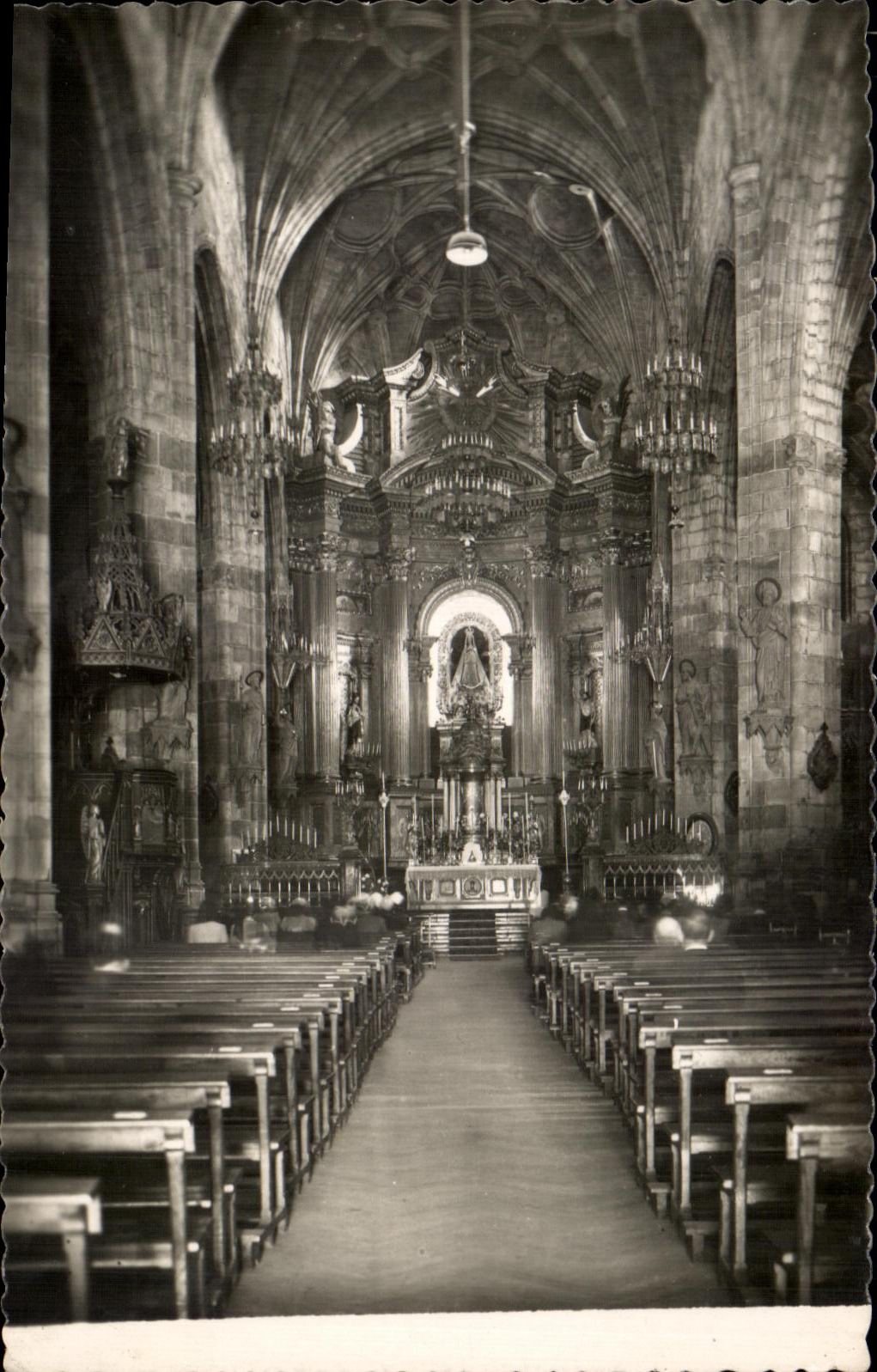 CPSM Bilbao Bastica de Nuestra Senora de Bresilia Altar