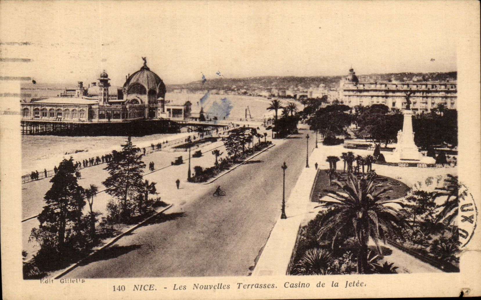 CPA Nice Les Nouvelles Terrasses Casino de la Jetee