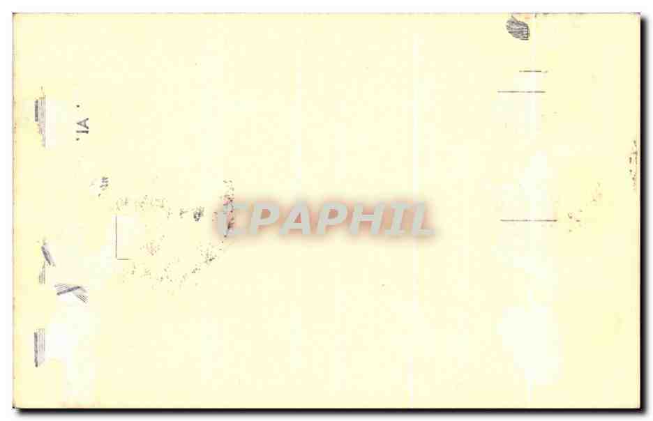 Saint-Malo — ruines après la Seconde Guerre mondiale — édition spéciale Journée du timbre 1967 — Rückseite