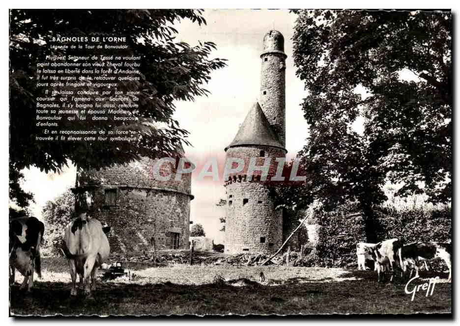 Bagnoles-de-l'Orne — Leyenda de la Torre de Bonvouloir — Greff