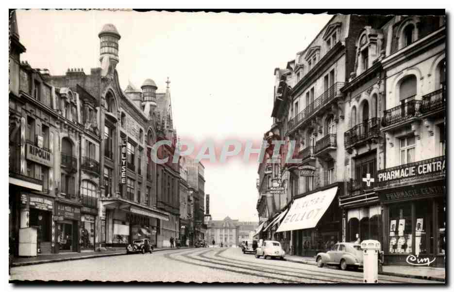 CPSM St Quentin Rue de la Sellerie