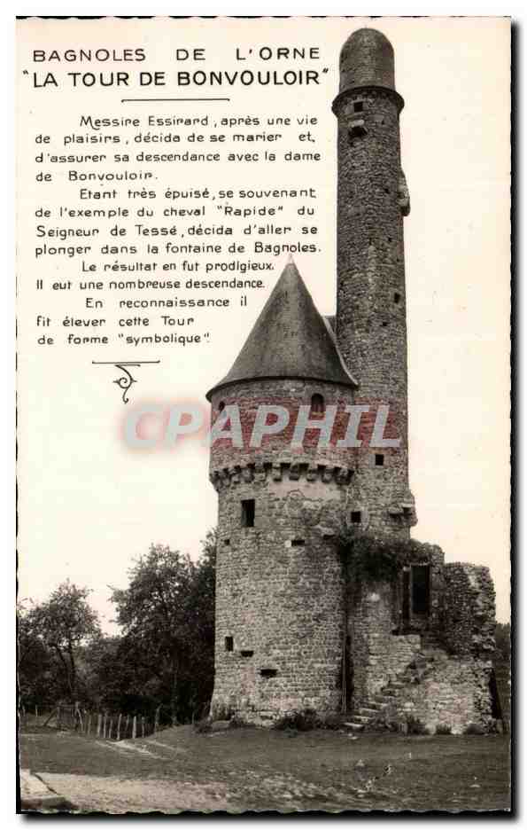 Bagnoles-de-l'Orne — Wieża Bonvouloir — Wyd. R. Gallais, S.-et-O.