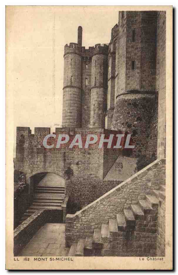 CPA Mont St Michel Le Chatelet