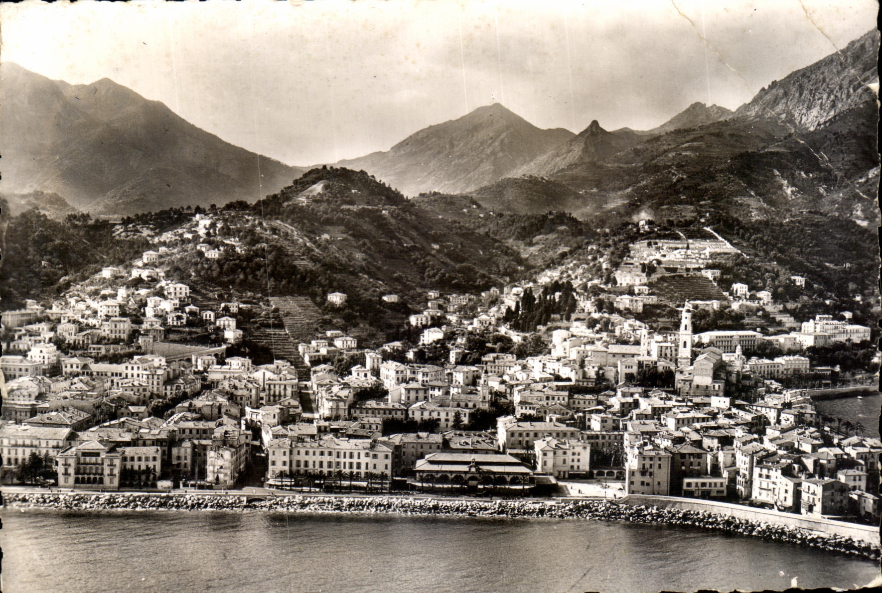 CPSM Menton La Vieille ville 