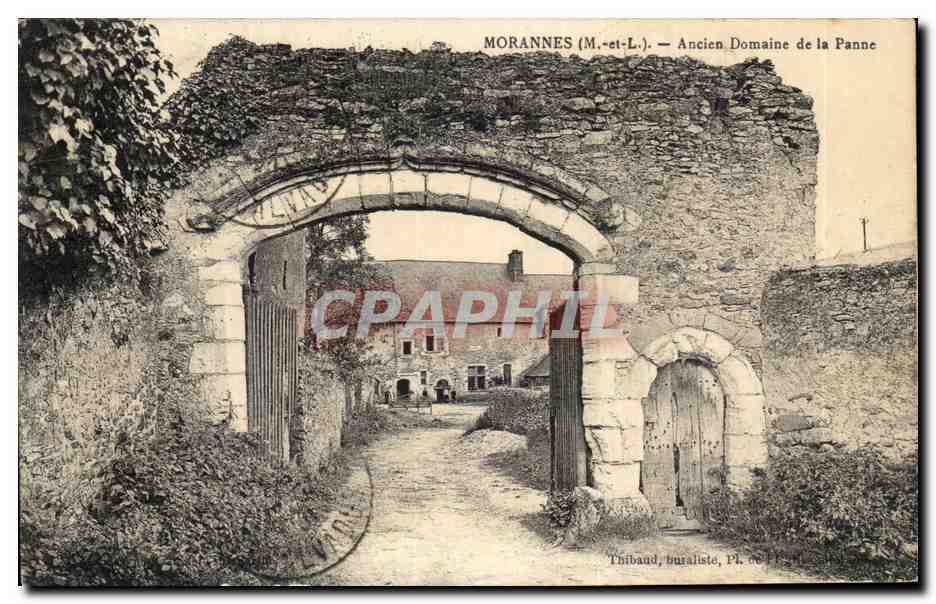 CPA Morannes Ancien Domaine De La Panne