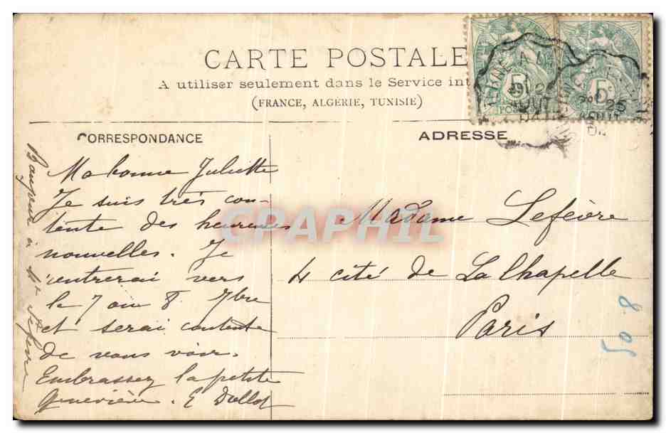 Bagnoles-d'Orne - Hotel dell'Establishment Termale — Thouronde, Edit. Bagnoles — Verso