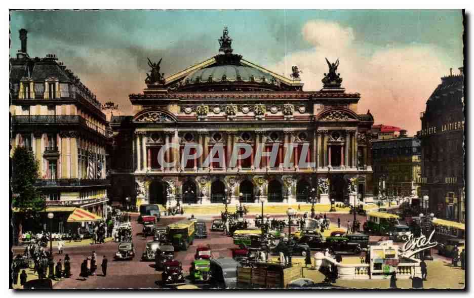 CPSM Paris La Place de l'Opera