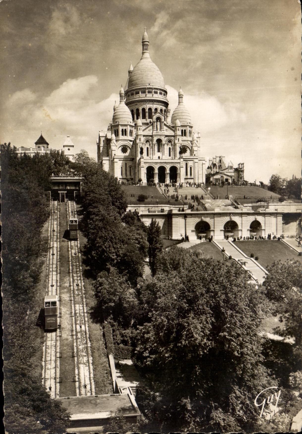 Basilique du Sacré-Cœur — Montmartre — Éd. André Lecorte, n° 720