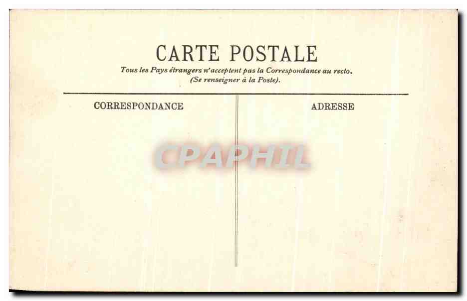 CPA Reims Vieilles maisons Place du marche — Verso