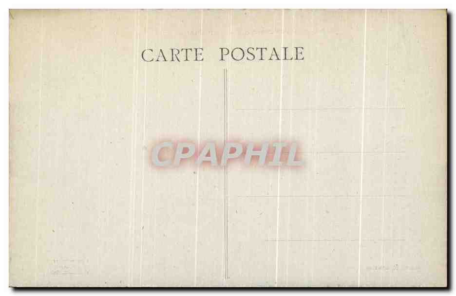 CPA Fort Mahon Plage La Plage — Rückseite