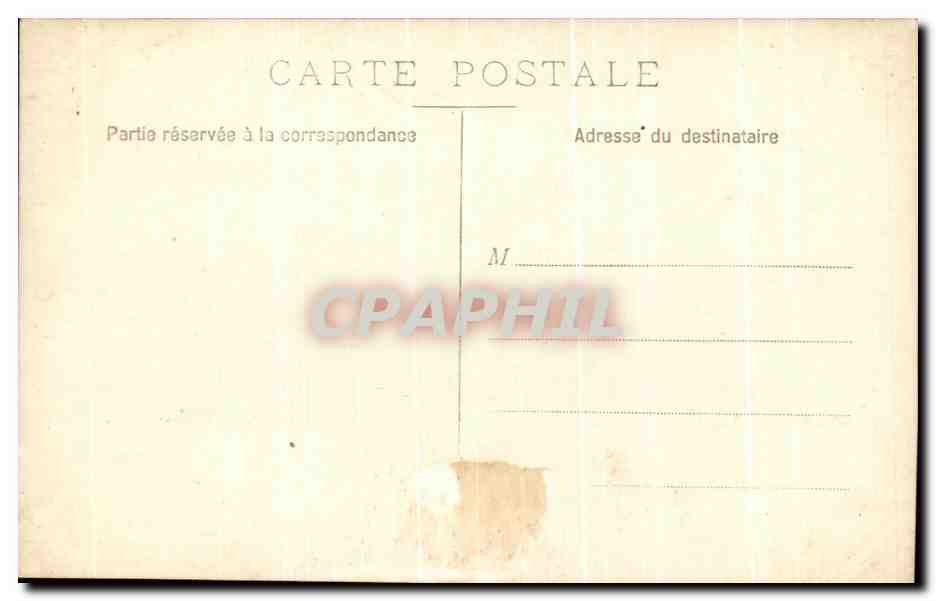 CARTE PHOTO Femmes et chien  — Rückseite