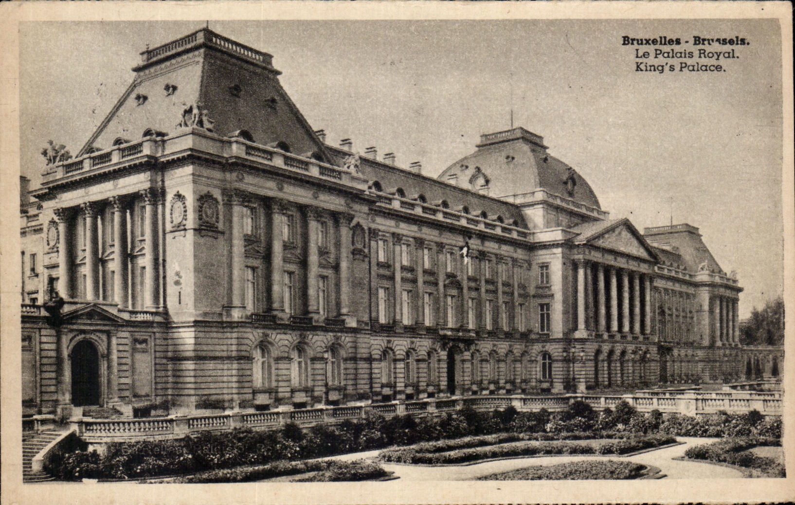 CPA Bruxelles Le Palais Royal 