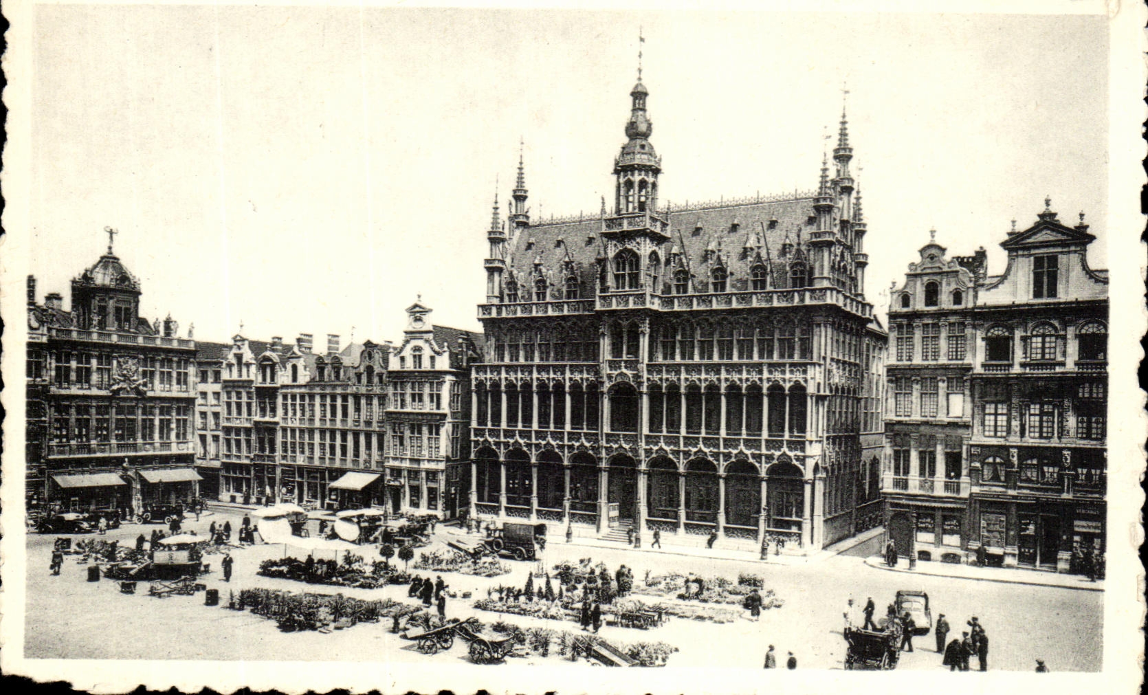 CPSM Bruxelles Grand Place Maison Du Roi
