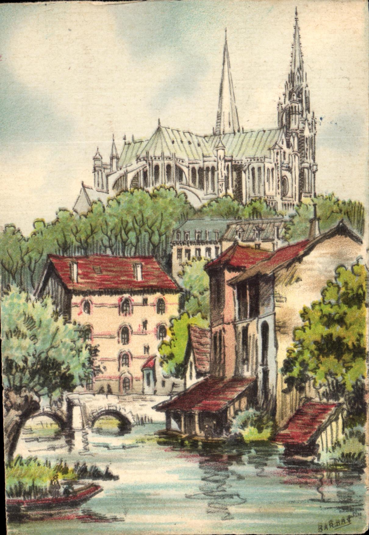 Chartres — Cathédrale de Chartres — éditeur CHARTRES CITE D'ART