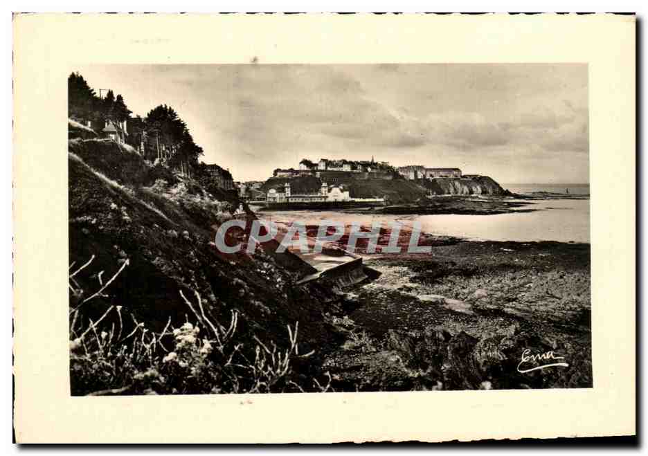 CPSM Granville Place vue des Falaises