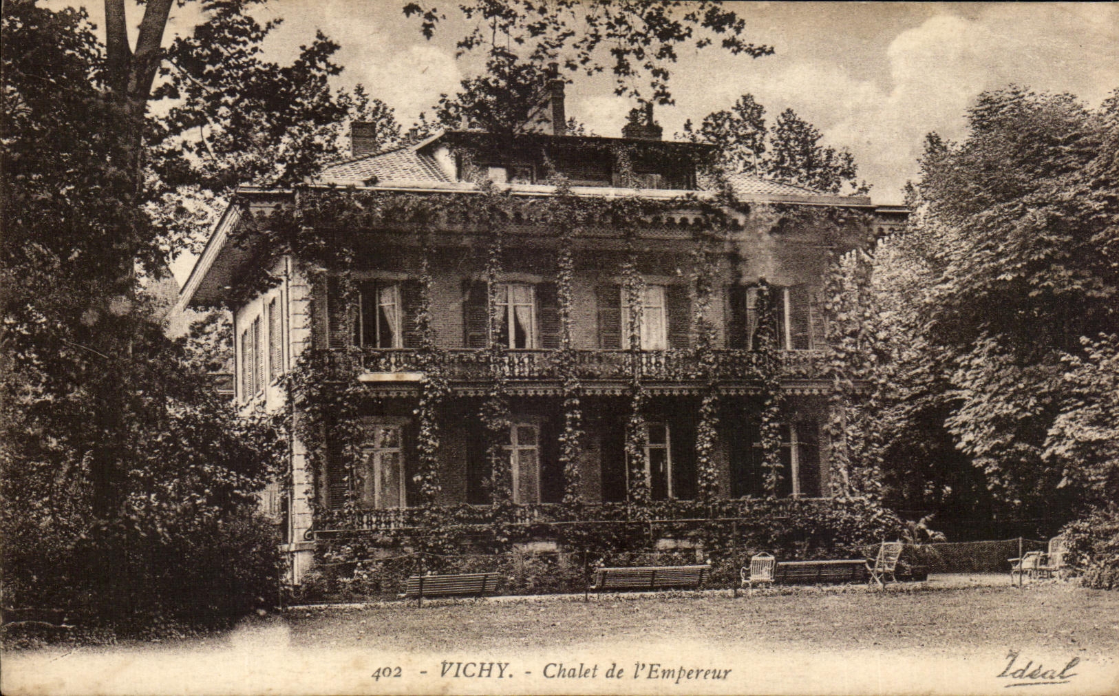 CPA Vichy Chatel de l'Empereur Napoleon III