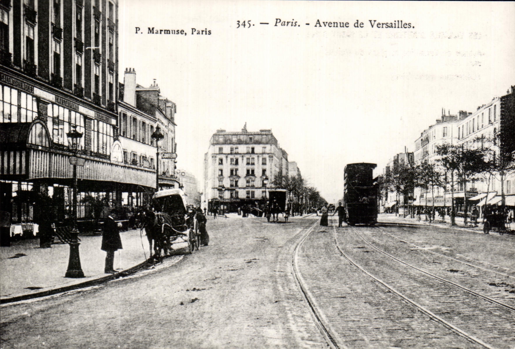 Paris - Avenue de Versailles — P. Marmuse, Paris, n°345