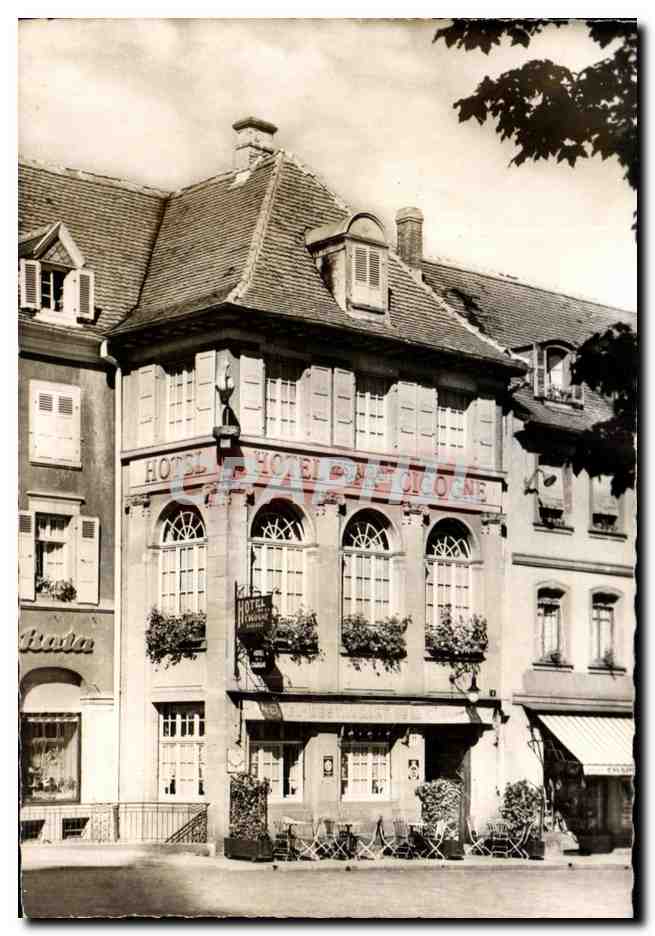 CPSM Munster Hotel de la Cigogne Logis De France