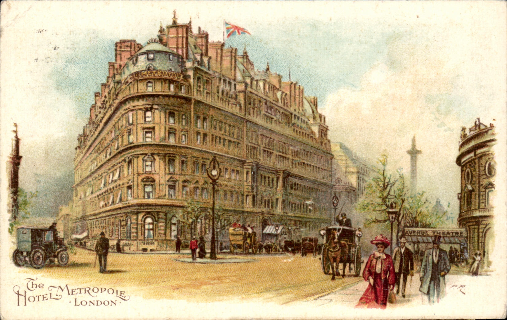 CPA The Hotel Metropole London