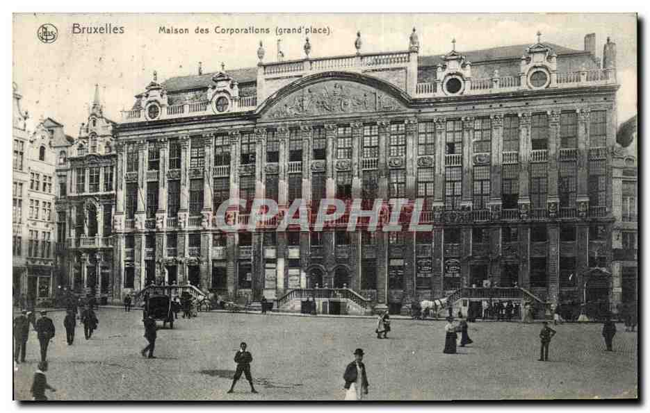 CPA Bruxelles Malson Des Corporations
