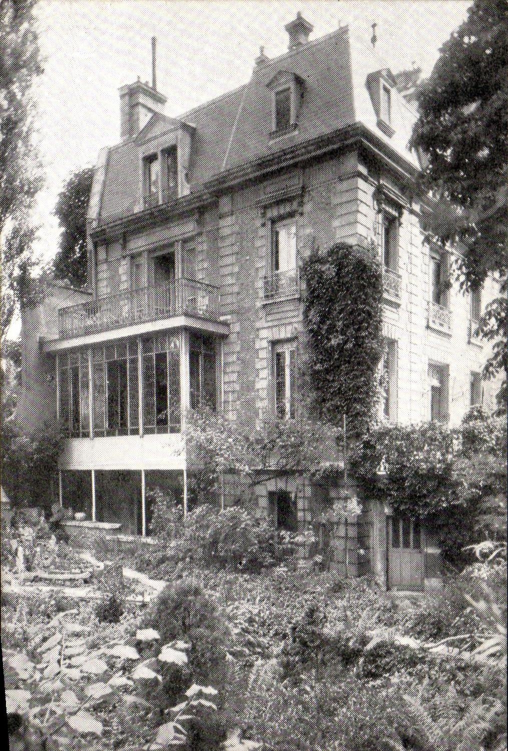 CPA Maison du petit fils de Casimir Perier Rue ERlanger