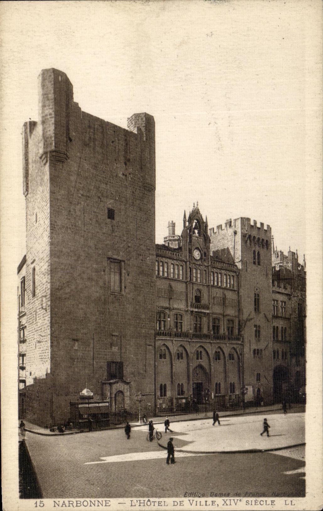 CPA Narbonne L'Hotel De Ville