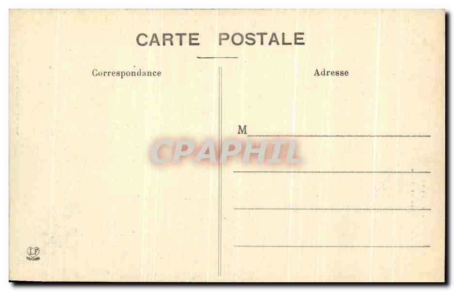 CPA Toulouse Rue Et eglise Du Taur — Rückseite