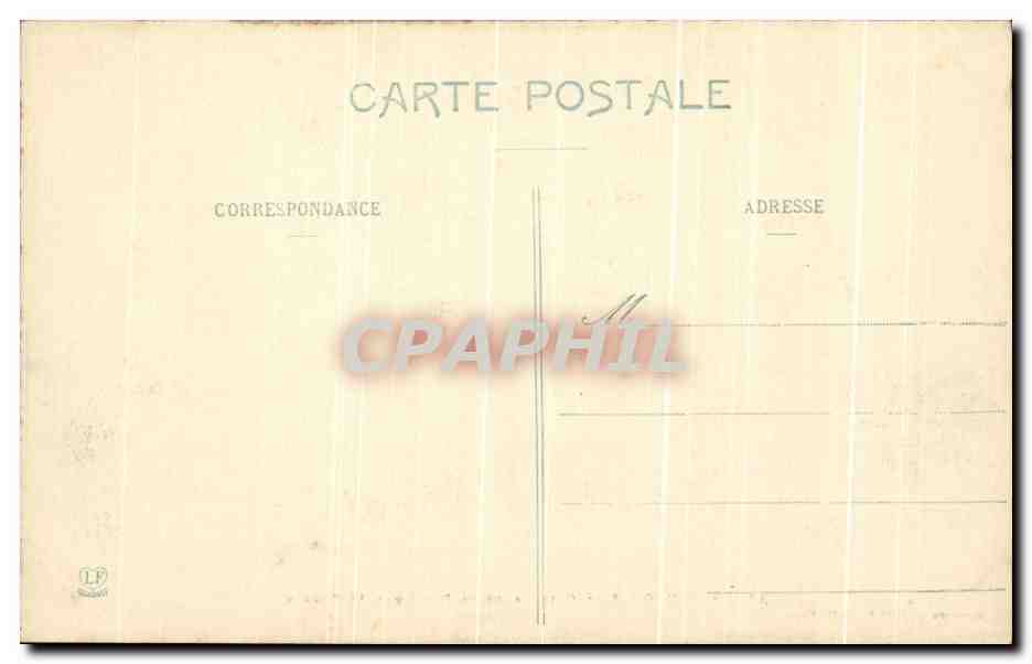 CPA Toulouse Cryptes De La Basilique St Sernin — Verso