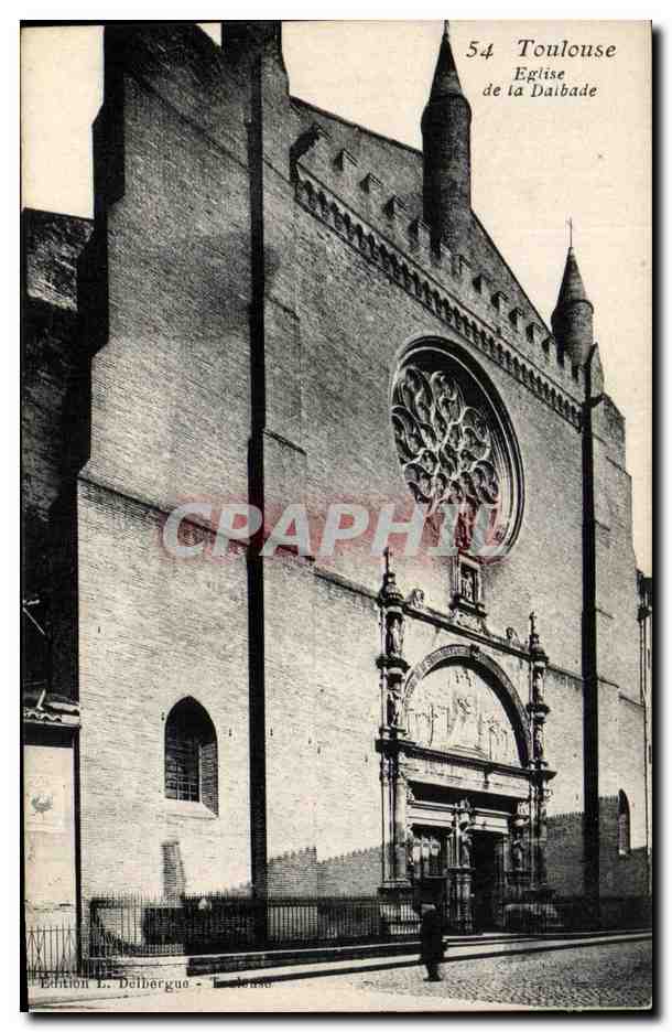 CPA Toulouse Eglise de La Dalbade