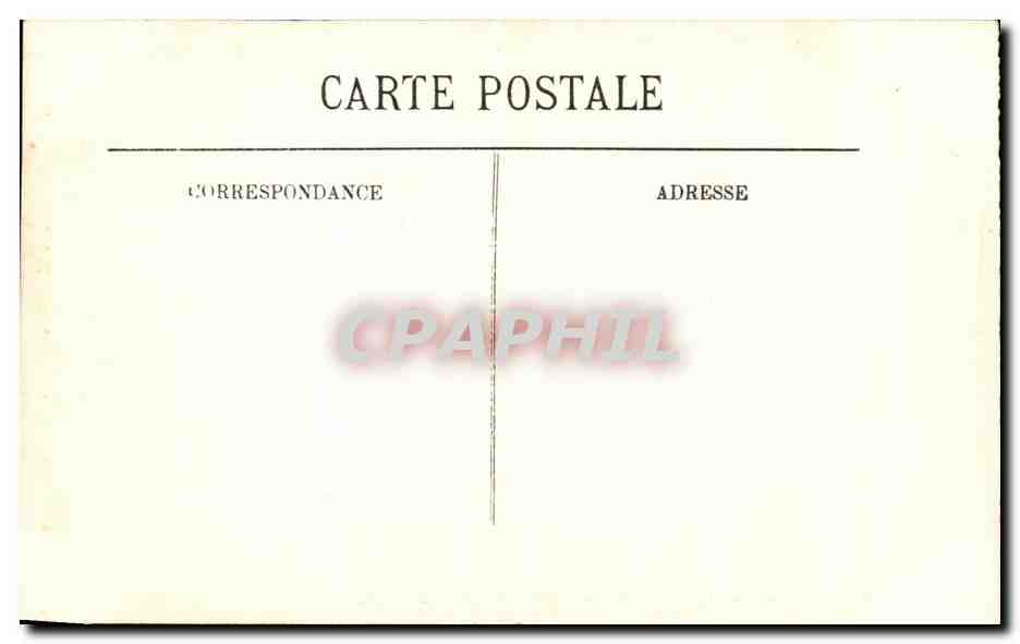 CPA Chinon Le Chateau Ensemble de la Partie Nord — Rückseite