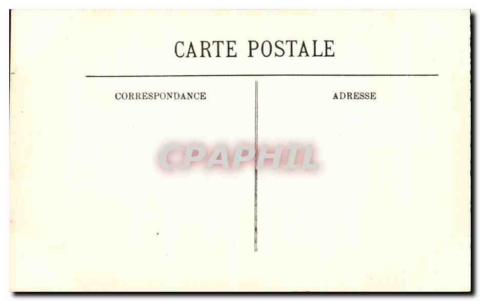 CPA Chinon Le Chateau La Partie Sud Ouest — Rückseite
