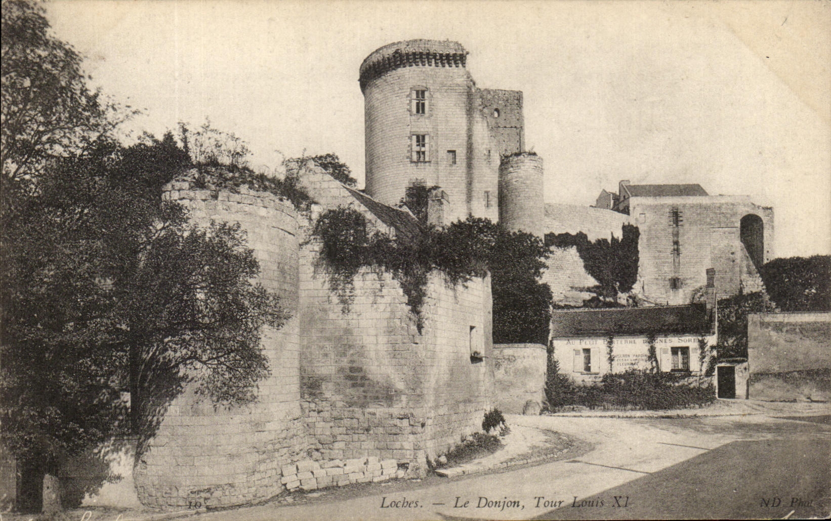 CPA Loches Le Donjon Tour Louis XI