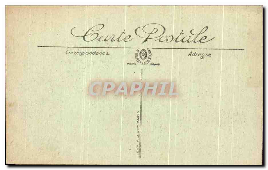 CPA Le Mans Abside De La Cathedrale Marche — Rückseite