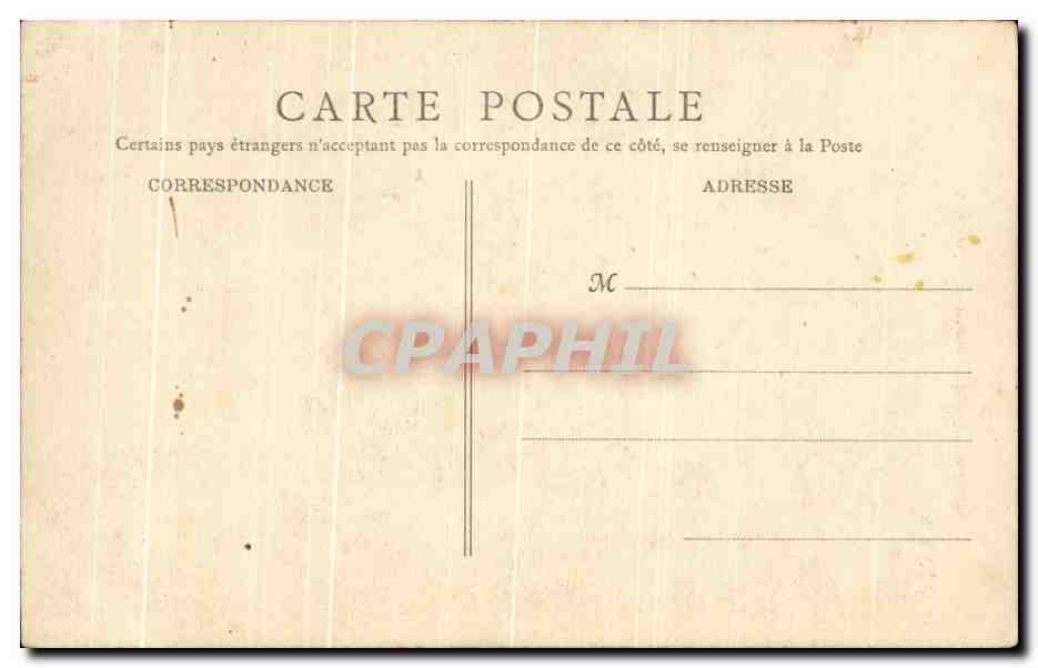 CPA La Ferte Bernard Rue Notre Dame Paris Bazar — Rückseite