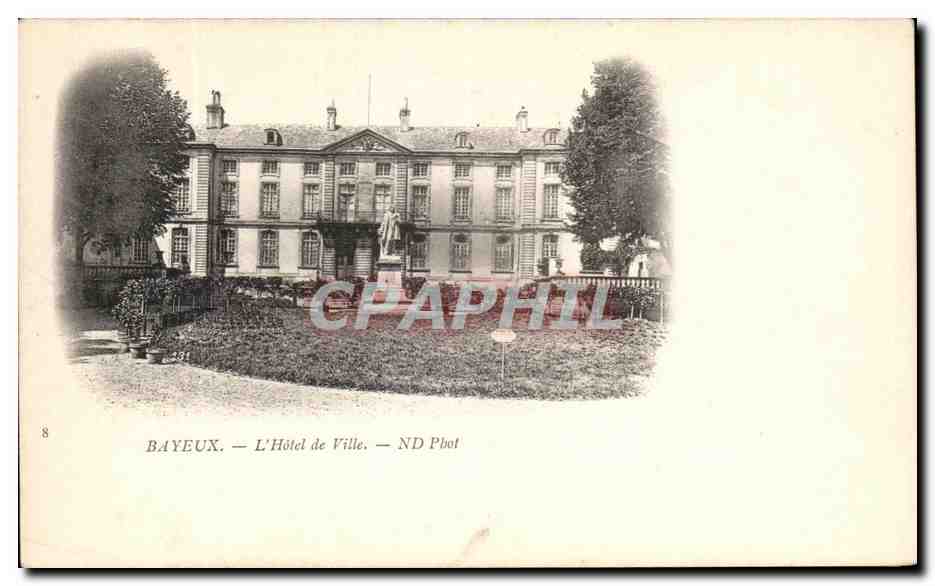 CPA Bayeux l'Hotel de Ville 