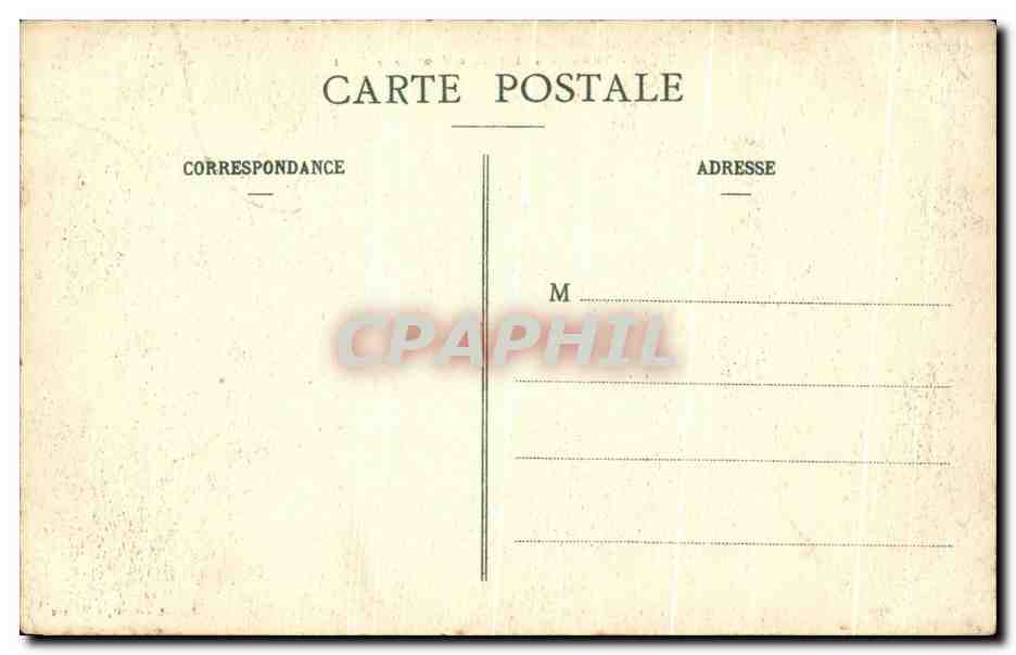 CPA Vouvray Le Pont de la Cisse — Rückseite