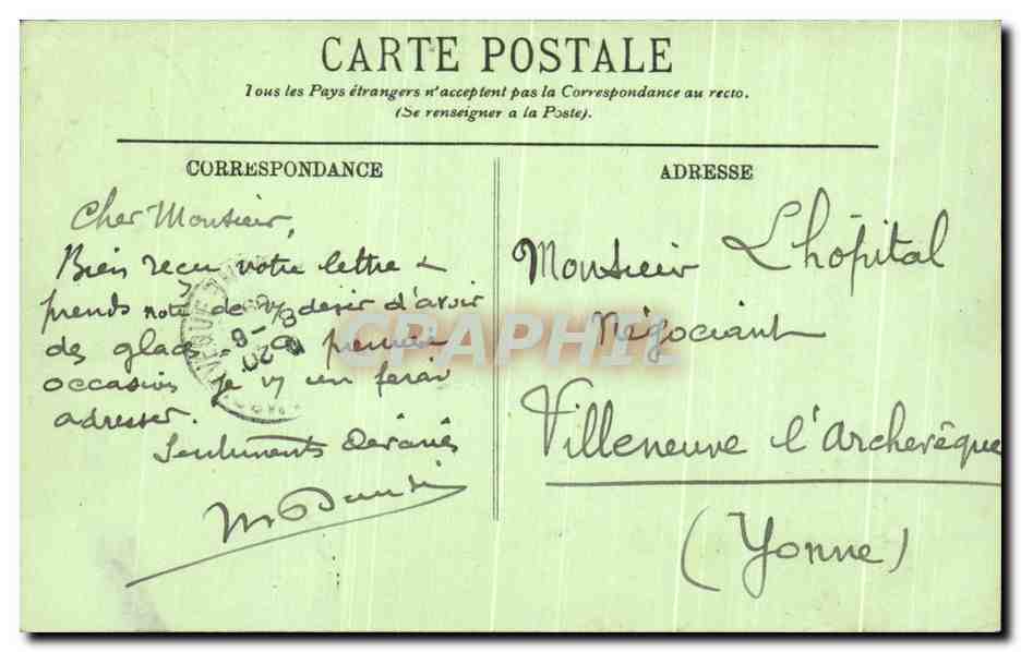 CPA Blois Le Chateau L'Aile Francois 1er La Chambre de Catherine de Medicis — Rückseite