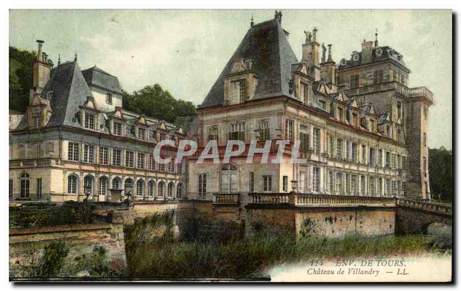 CPA Env De Tours Chateau de Villandry