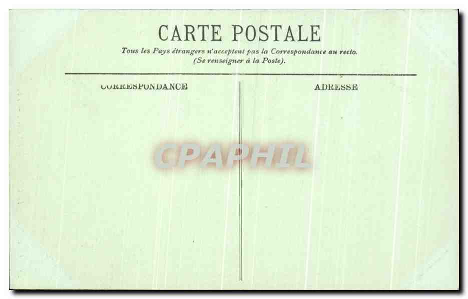CPA Chinon Le Chateau L'Entree — Rückseite