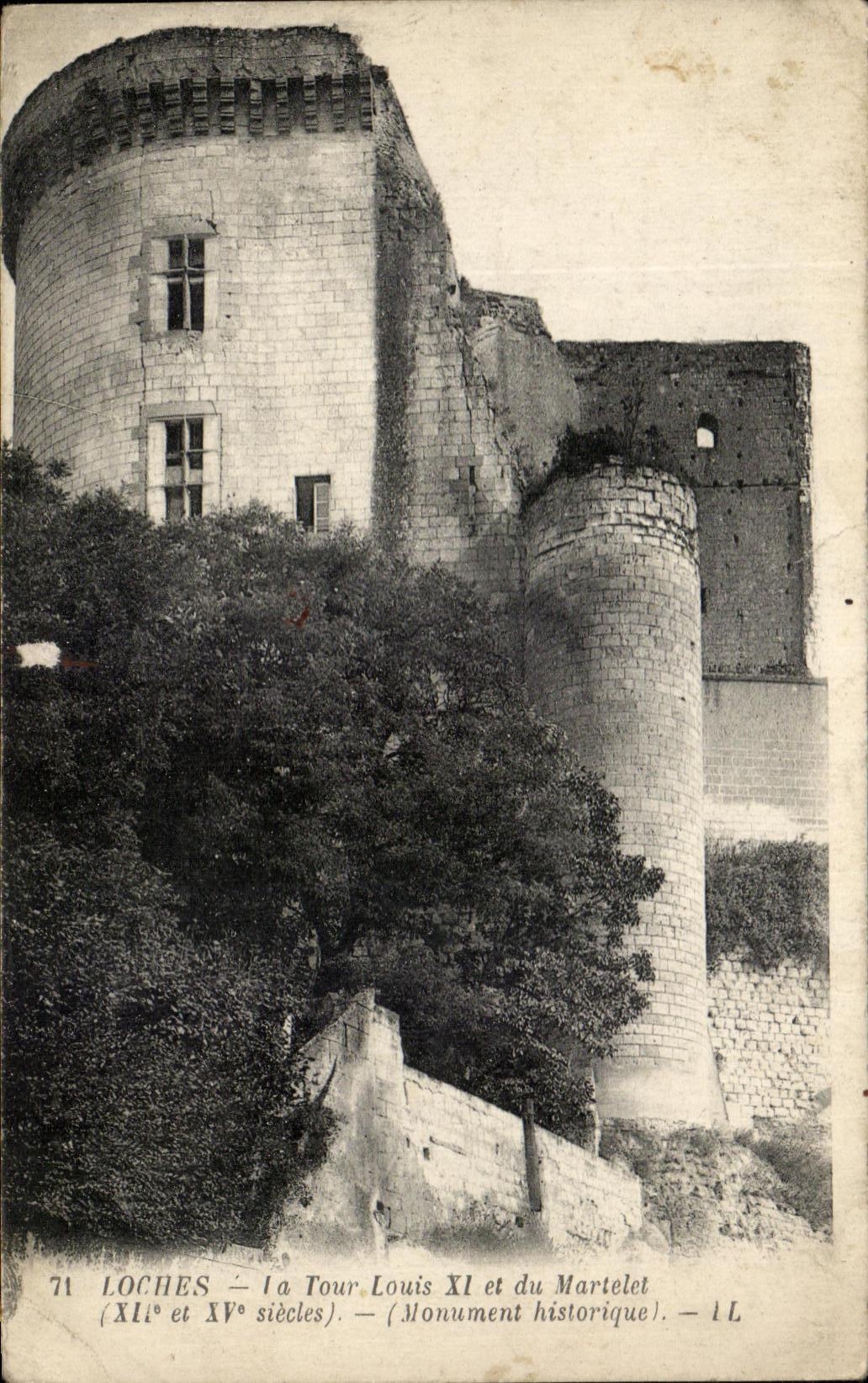 CPA Loches La Tour Louis XI et du Martelet 