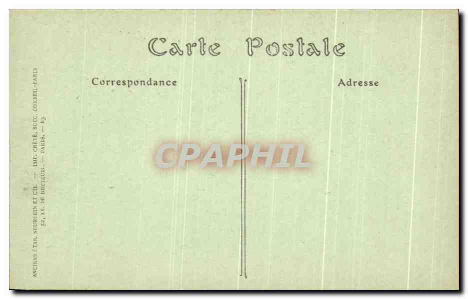 CPA Sainte Adresse L'Hostellerie Des Ministeres Belges — Rückseite