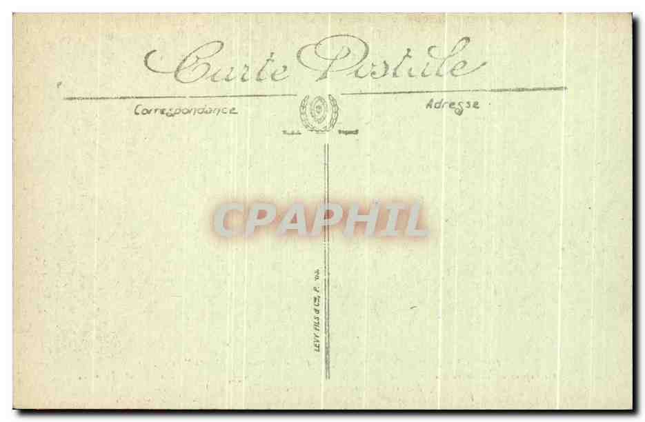 CPA Chateau D'Amboise Chapelle Saint Hubert — Rückseite