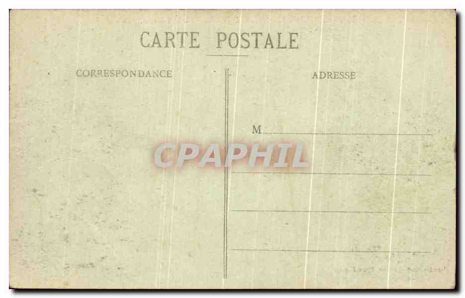 CPA Rochecorbon La Petite Vallee Et l'Eglise — Rückseite