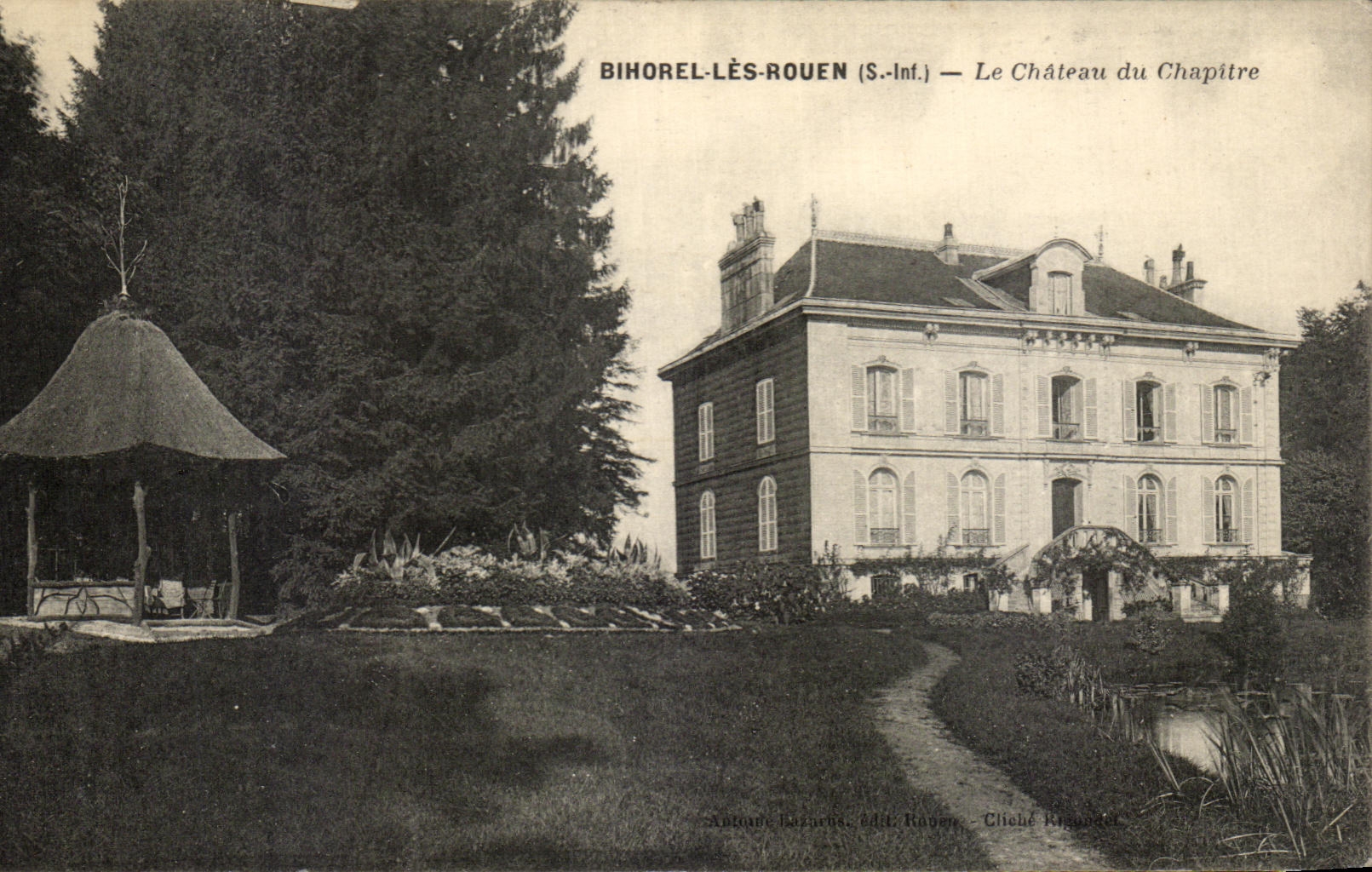 CPA Bihorel Les Rouen Le Chateau du Chapitre